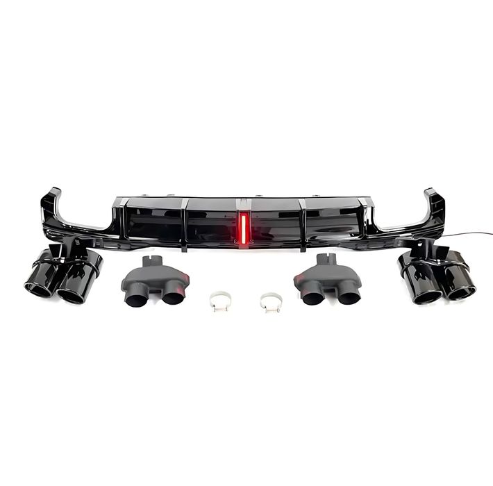 Дифузьор с накрайници Audi A7/S7 C8 2018 - 2023