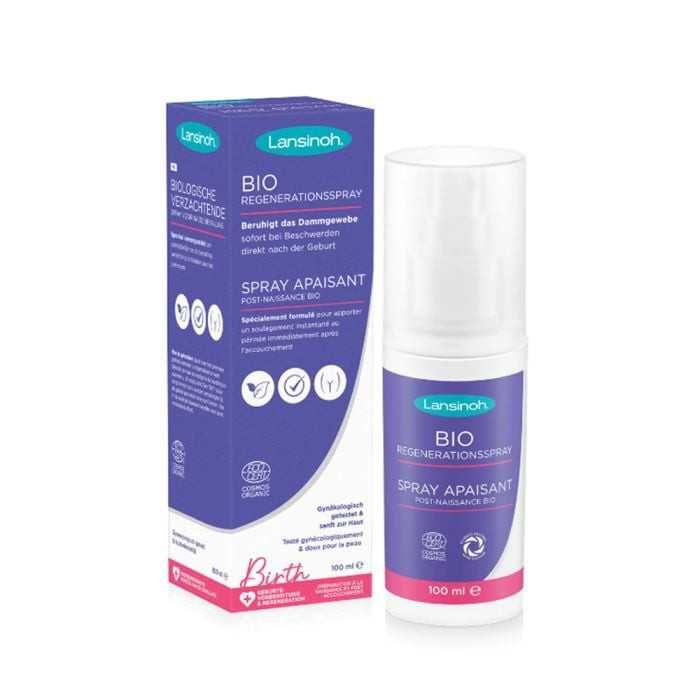 Lansinoh Organic Post-Birth Relief Spray – Успокояващ спрей за след раждане, 100 мл