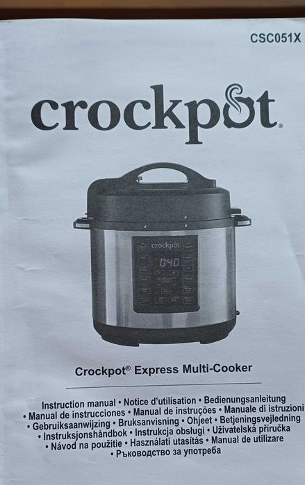 Multicooker Crockpot Express 5,6 l