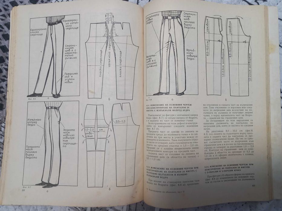 Конструиране на облеклото || част