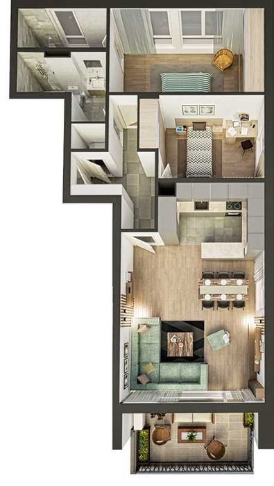 Продава се Тристаен апартамент в с. Ягодово, Област Пловдив - 119 кв.м за 1309 €/кв.м - Снимка #2