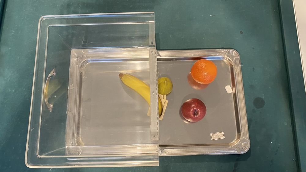 Поднос с капак за закуски 2 части