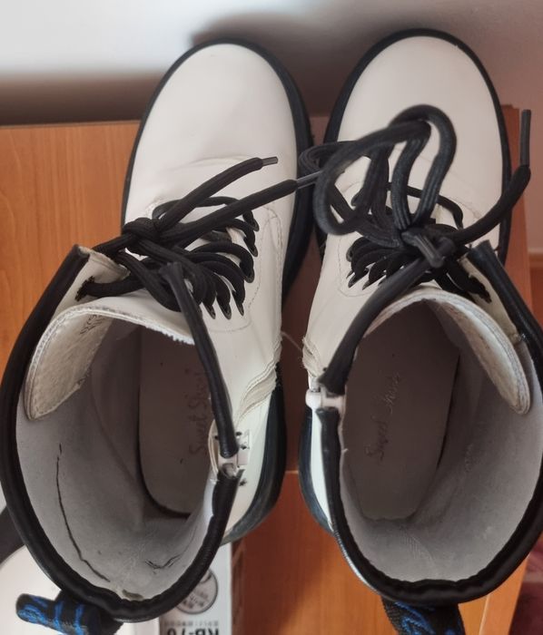 Ghete albe platformă | Stil edgy, versatile, statement