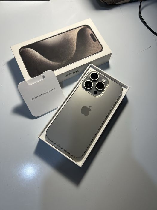 iPhone 15 Pro 128GB. Natural Titanium