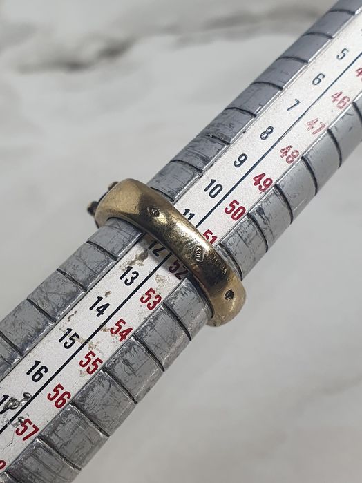 Inel din aur de 14K cu granate – mărimea 52 – 6,09 g