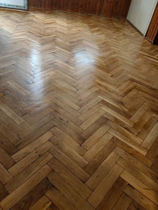 Циклене на паркет и дюшеме