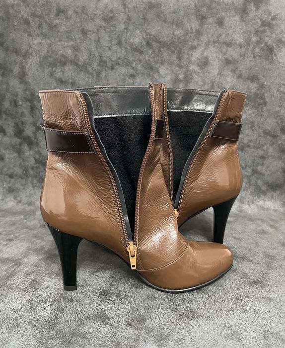 Ghete damă din piele naturală mărimea 38