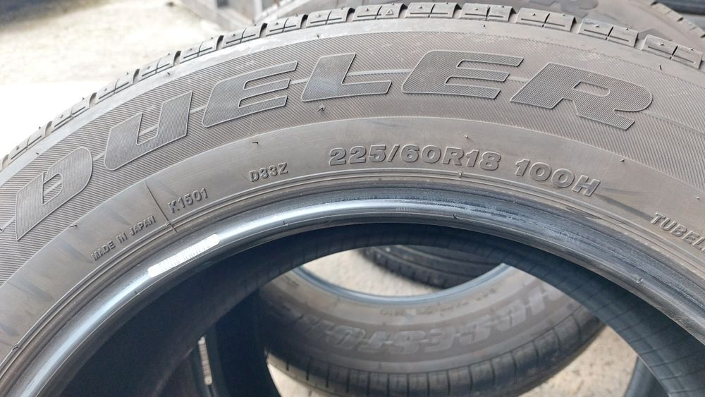Летни гуми 225/60/18 Bridgestone Dueler 4 броя