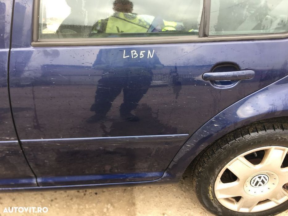 Usa / Portiera Stanga Spate VW Golf 4 Hatchback / Berlina 1998 - 2005 Cod Culoare LB5N