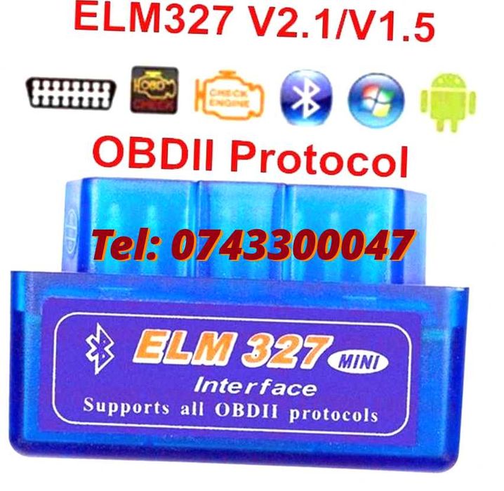 Tester Auto Obd2 Mini Elm 327 Nou