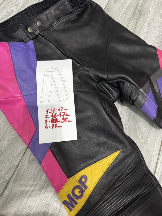 Pantaloni moto piele MQP