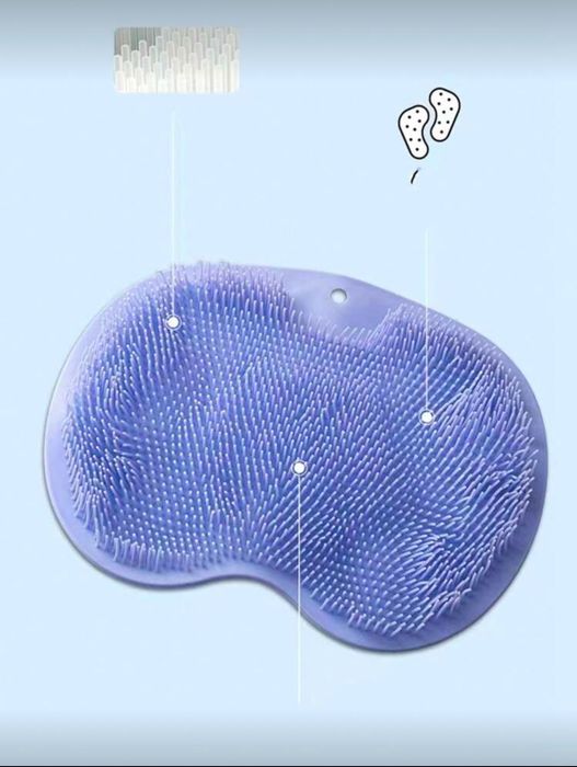 Щётка Для Ванны Силиконовая массажная