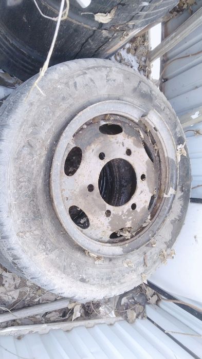 Колесо с диском и без