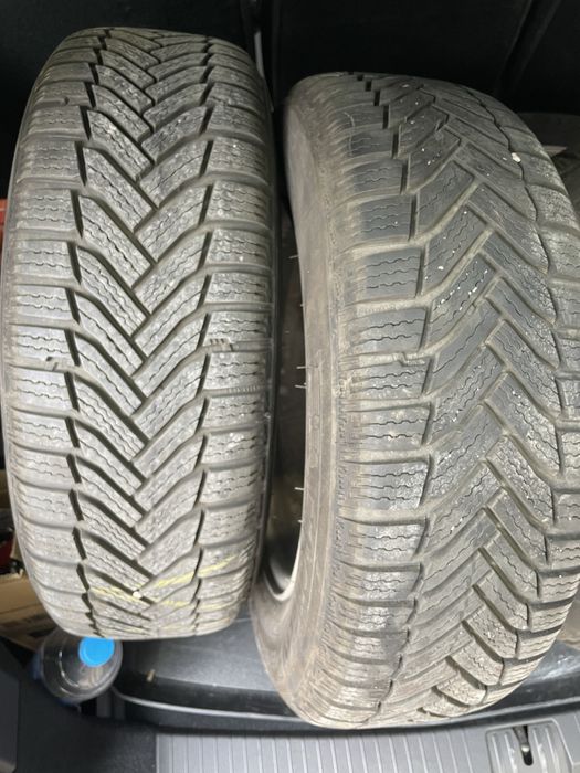 Ал. джанти AUDI със зимни гуми Michelin