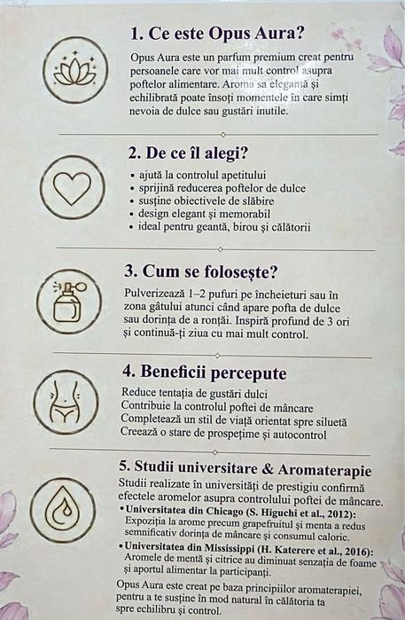 Parfum ce te ajuta in procesul de slabit