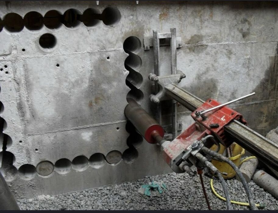 Сверления бурения алмазное