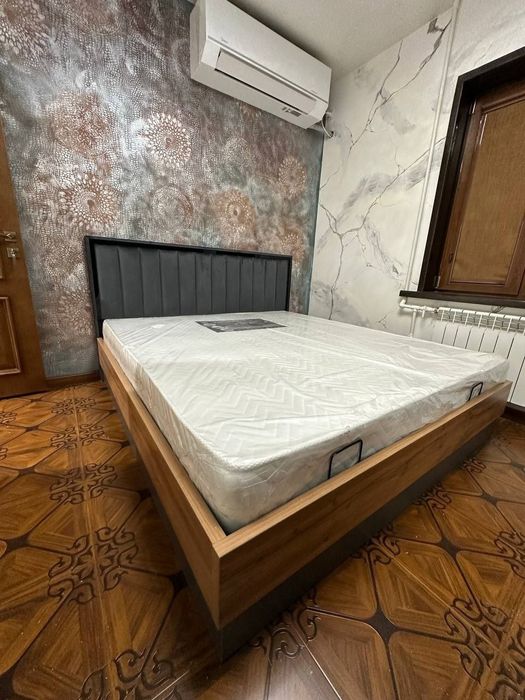 Двухспальная кровать фабричная качество можно в рассрочку