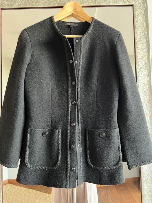 Maje черно Сако / жилетка