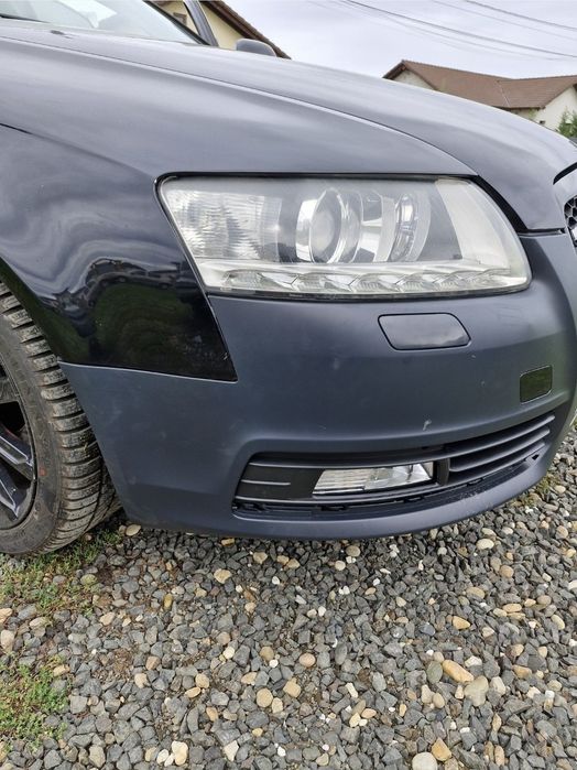 Bara fata Audi A6 C6 facelift 2008-2011 cu spalatoare si senzori