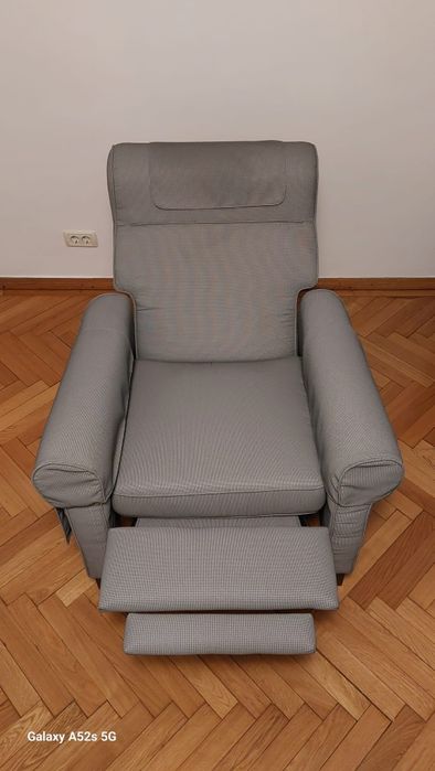 Fotoliu extensibil rabatabil