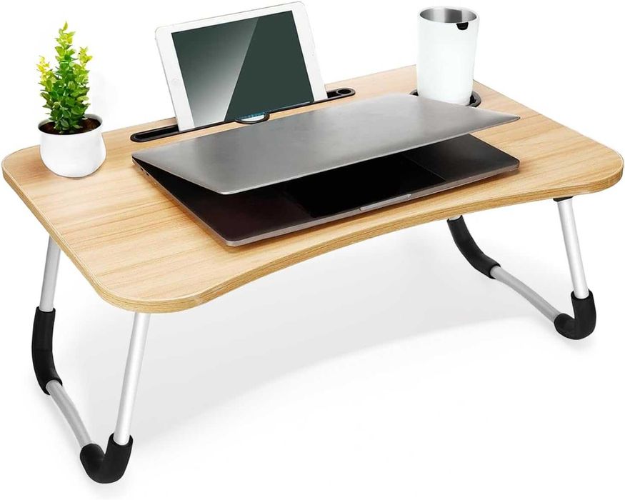Masa pliabila pentru laptop pentru pat canapea mic dejun 60 x 40 cm