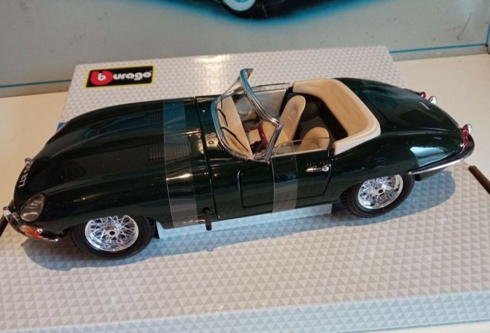 Jaguar E-type cabriolet
Scara 1:18
Bburago

Pozele reflectă realitatea