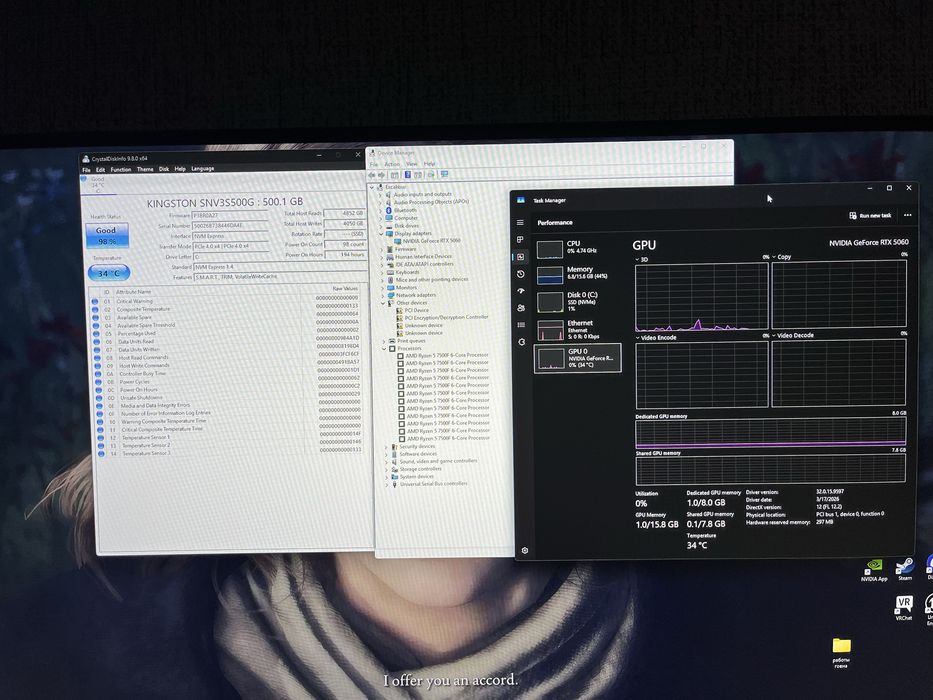 Игровой компьютер rtx 5060