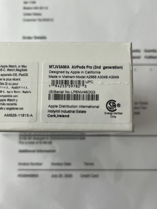 AirPods Pro 2  Фабрично запечатани
