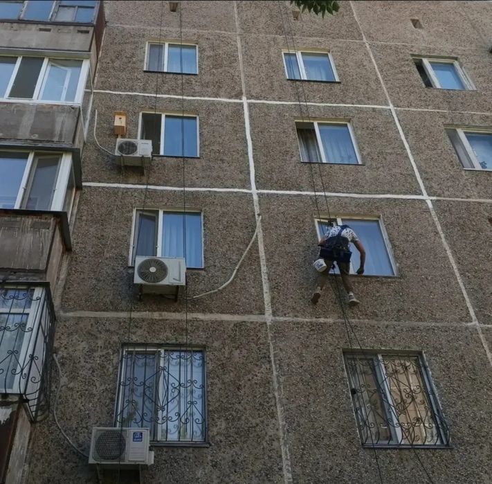 Промышленный альпинизм заделка швов быстро качественно недорого