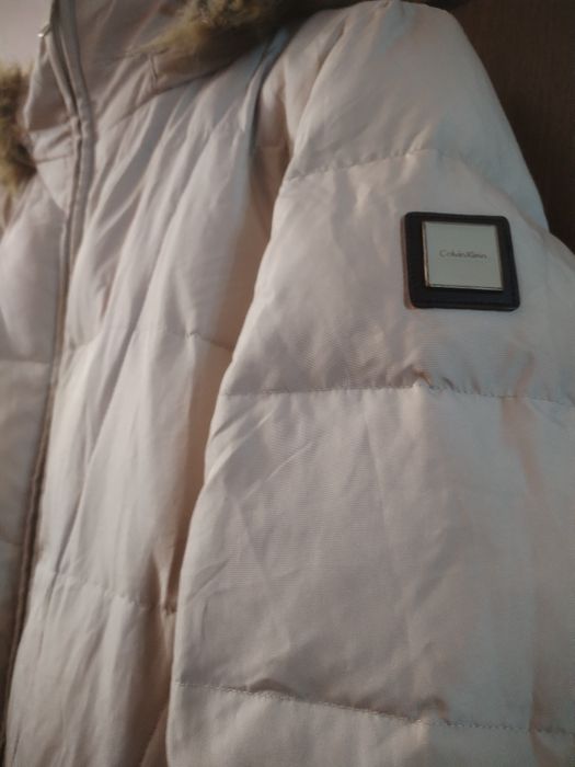 Calvin Klein  Пухено Ново Оригинално яке