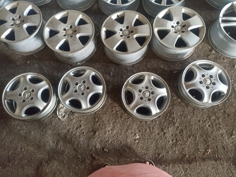 Оригинални алуминиеви джанти за Мерцедес 5.112.15