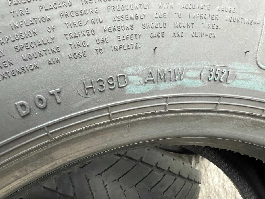 4 тежкотоварни гуми 245/70 R17.5 Goodyear KMax D 136/134M M+S DOT2021