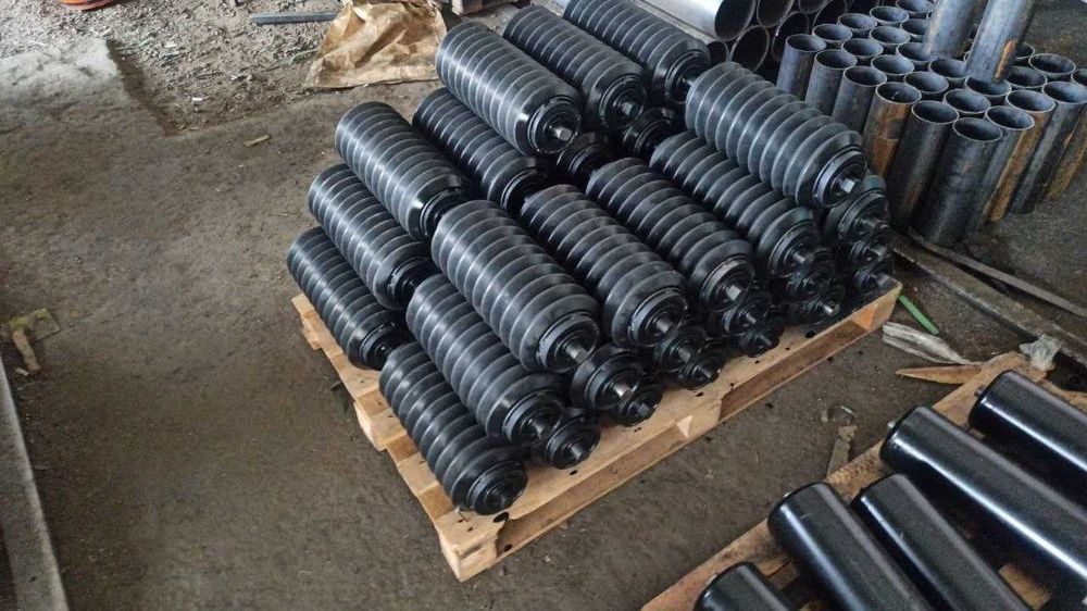 Ролики стальные для конвейеров