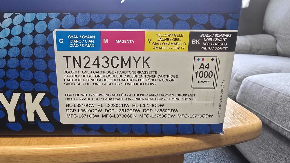 Тонер за цветен лазерен принтер Brother TN243CMYK (НОВ)