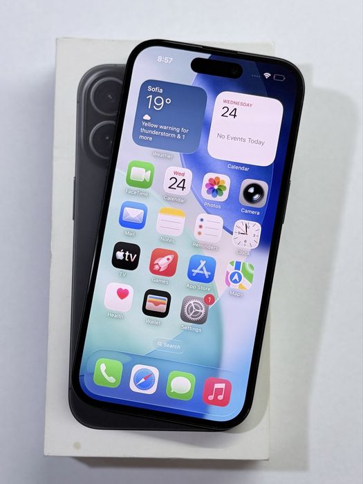 iPhone 16 Black 91% battery