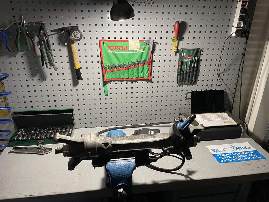 Ремонт електрически кормилни рейки