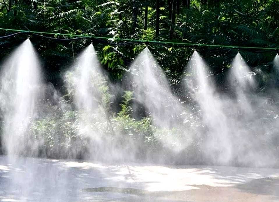 Sistem de racire cu ceata de apă cu lungime 10 m- 10 duze NOU - 50 Lei