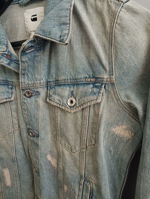 Оригинално дамско яке G-star Raw 3301 дънково Джи стар