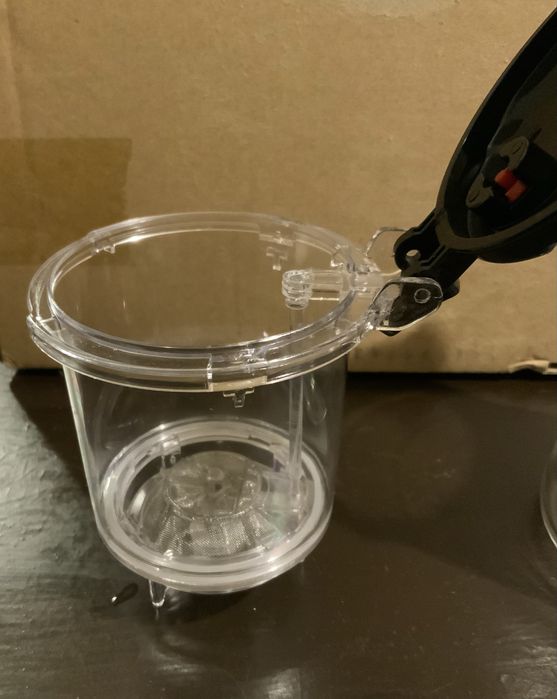 Стъклена кана за чай или кафе с дифузер и бутон 750мл