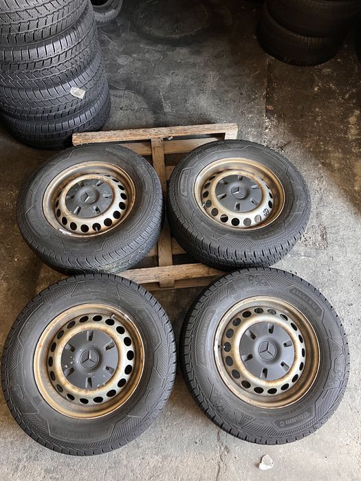 Jante Mercedes Sprinter Vw Crafter + 235/65/16 C , Barum , DOT 2024 !
