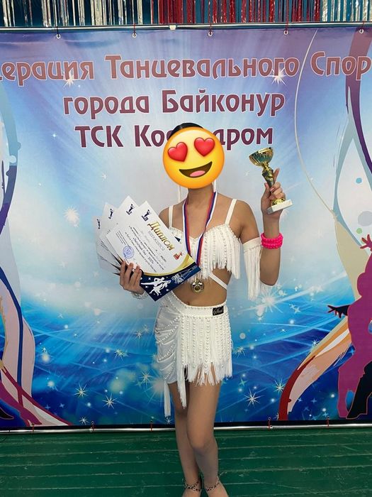 платье латина б/у юниоры 1