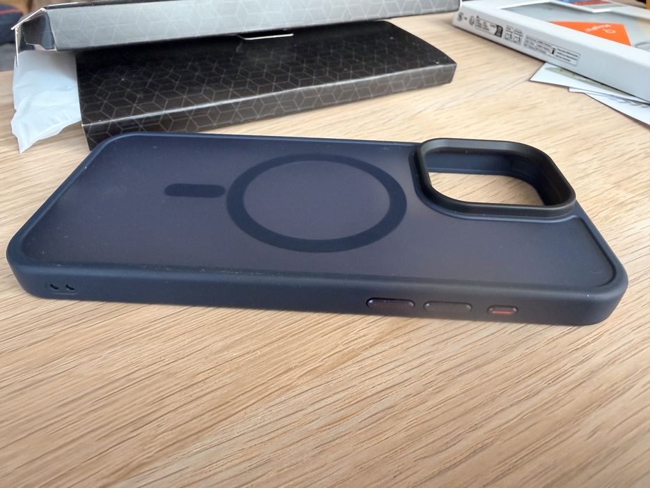 Set 2 Folii sticla compatibil cu iPhone 15 PRO MAX DefenSlim + Husa