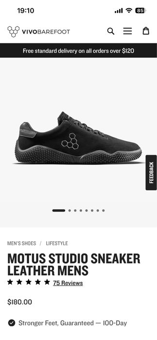 Vivobarefoot Motus Studio Leather marimea 43