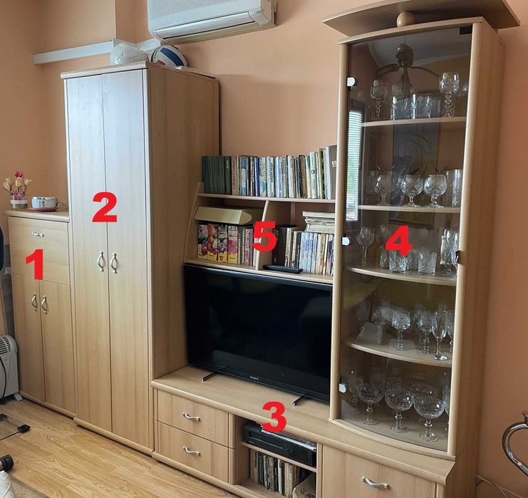 Секция / Модулна система за дневна или хол