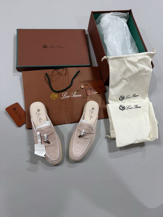 Loafer Mules Loro Piana | Papuci Loro Piana 35-40