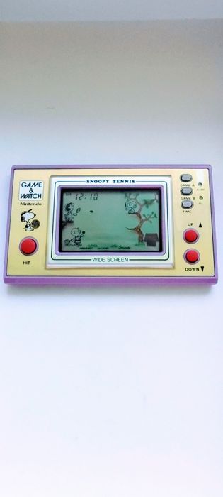 Nintendo Snoopy tenis 1982