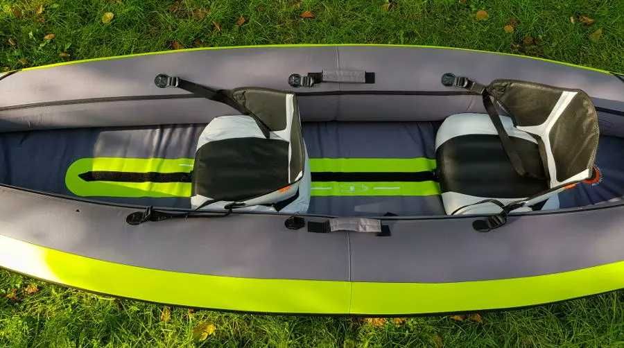 Hадуваем Каяк  ITIWIT / Touring 100 - 2 Места, 2 Алуминиеви сгъваеми гребла, Помпа ITIWIT.