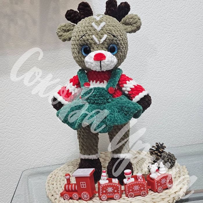 Вязанная игрушка.