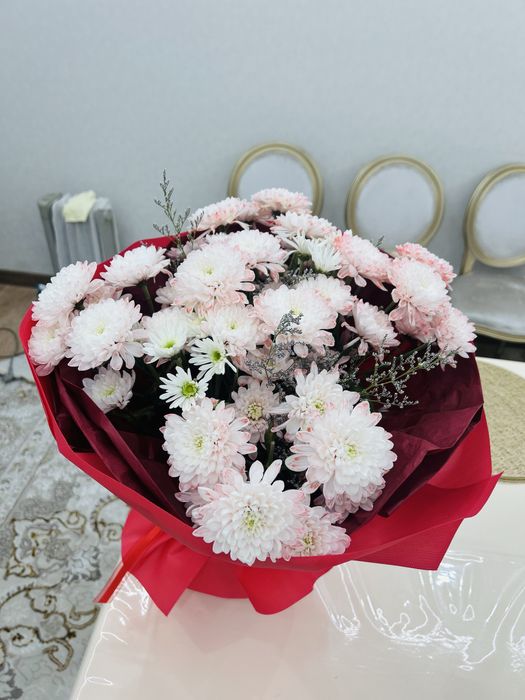 Свежие букеты цветов