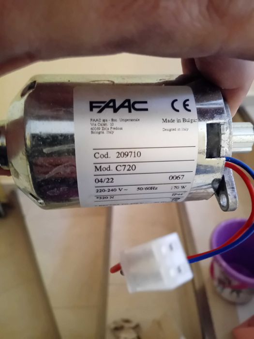Моторче за Faac C720 чисто нов